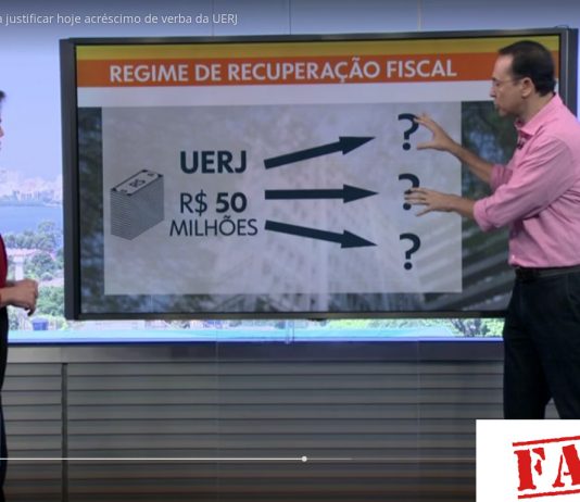 Nota da Asduerj a respeito dos supostos cálculos de impacto da Lei 8267/2018 veiculados pelo governo na imprensa