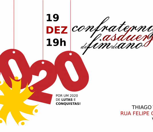 Diretoria convida para festa de fim de ano da Asduerj