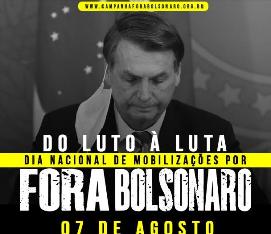 2º Dia Nacional do Fora Bolsonaro começa com twitaço às 11h, nesta sexta-feira, 7/8