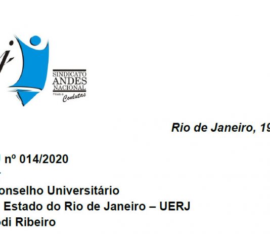 Asduerj requer adiamento de sessão do Conselho Universitário, devido às férias dos docentes