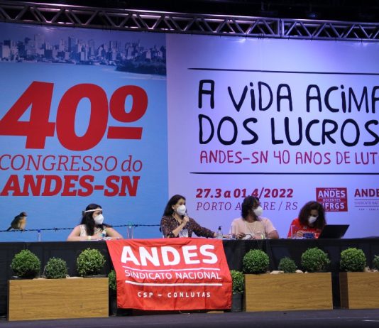 Começa em Porto Alegre o 40º Congresso do ANDES-SN