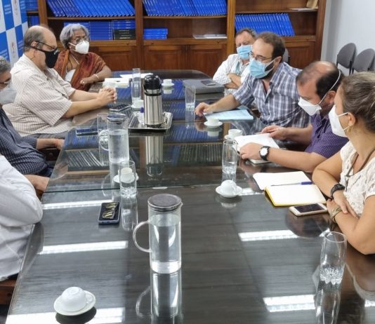 Em reunião com novo reitor, Asduerj discute retorno presencial, DE e direitos dos substitutos