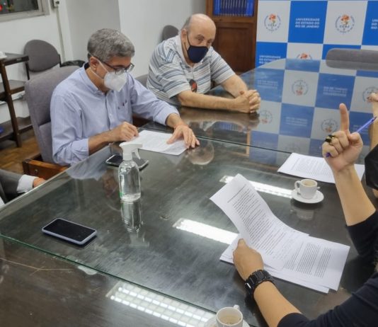 Asduerj e Reitoria discutem carta para manutenção das atividades presenciais