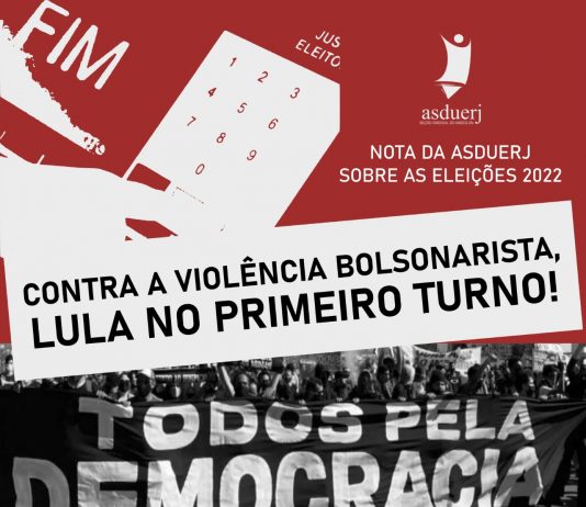 Contra violência bolsonarista, Lula no primeiro turno