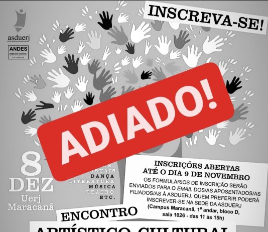 Encontro Artístico-Cultural de Aposentados/as é adiado por conta do aumento de casos de Covid