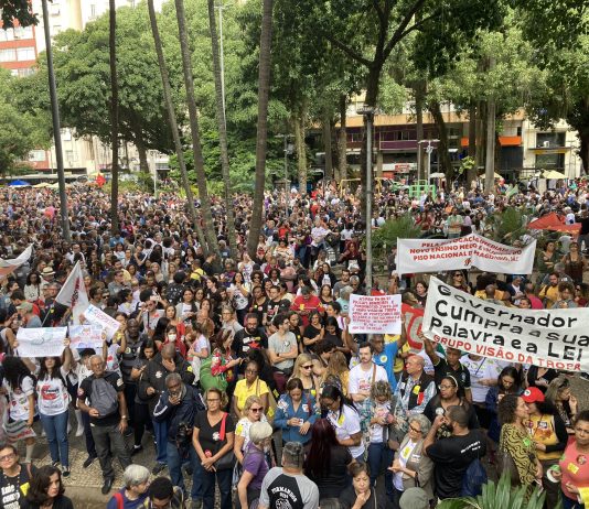 Rede estadual do Rio de Janeiro entra em greve pelo pagamento do Piso Nacional e pela revogação do Novo Ensino Médio