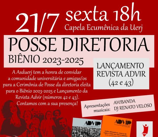 Contamos com a sua presença!