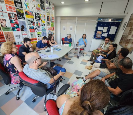 Coletivo Pré-congresso e GT Local do Andes-SN realizam primeira reunião de trabalho na Asduerj