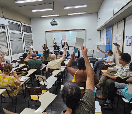 Assembleia da Asduerj reitera importância de trabalho de base e elege delegação para o 42º Congresso do Andes-SN