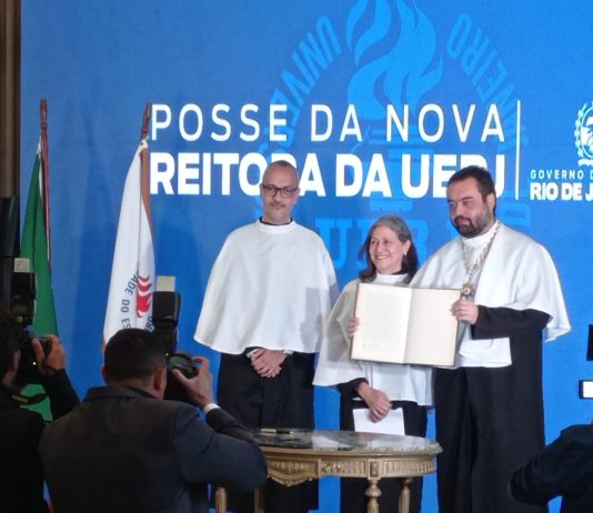Nova Reitoria da Uerj toma posse em cerimônia realizada no Palácio Guanabara