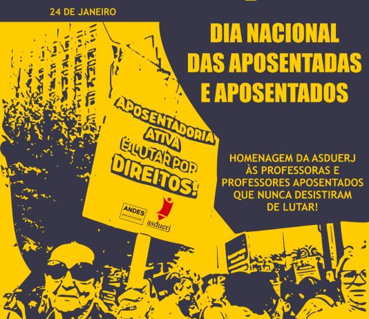 Asduerj celebra o Dia Nacional das Aposentadas e dos Aposentados