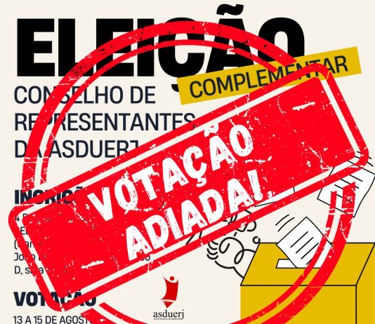 Comunicado: Eleição do Conselho de Representantes é adiada