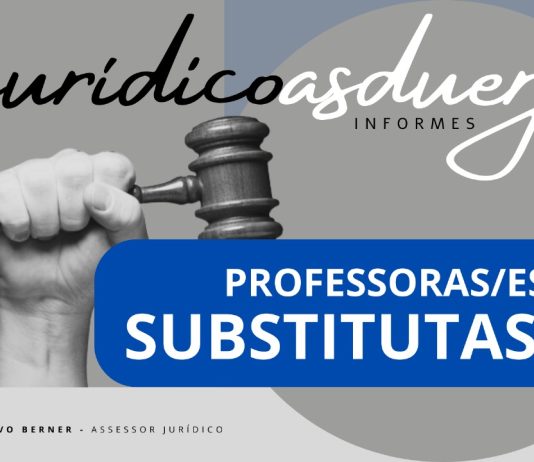 Asduerj dá início à serie sobre ações jurídicas: primeiro vídeo é sobre situação das/os substitutos