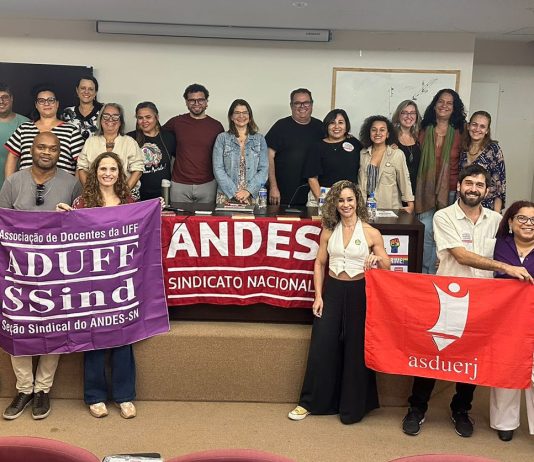 A ofensiva neoliberal à carreira e ao orçamento público foi o tema central do Encontro da Regional Rio do Andes-SN