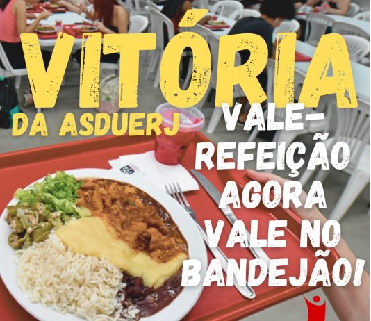 Vale-refeição agora vale no bandejão!