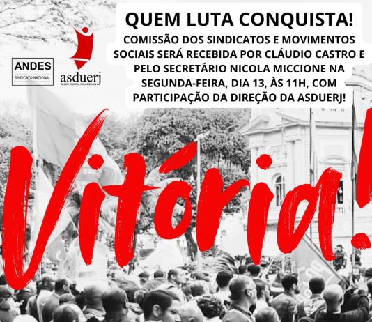 Grande vitória no ato desta quinta-feira