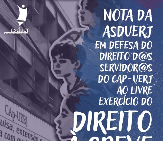 Nota de apoio aos servidores do Instituto de Aplicação Fernando Rodrigues da Silveira