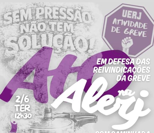 Vamos ocupar as ruas em defesa da Uerj