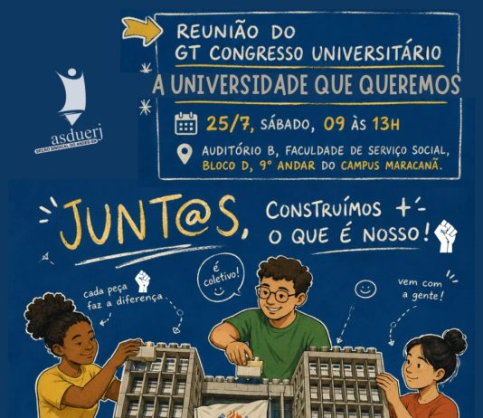 Nova reunião do GT do Congresso Universitário na Uerj