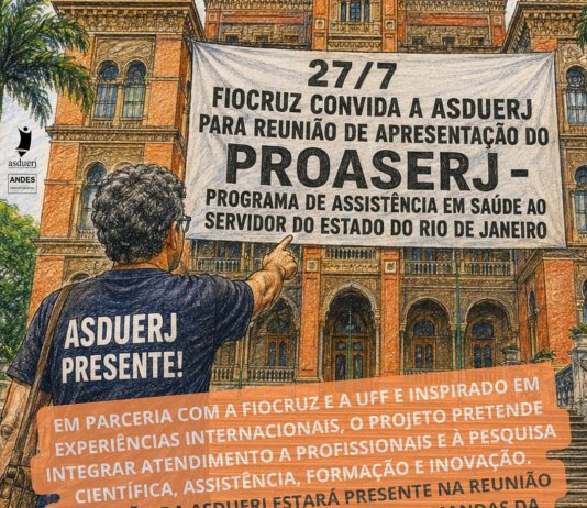 Asduerj na apresentação do Proaserj