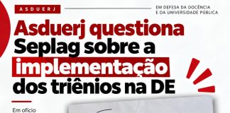 Cobrando direitos: os triênios na DE foi uma das condicionantes para a saída da greve