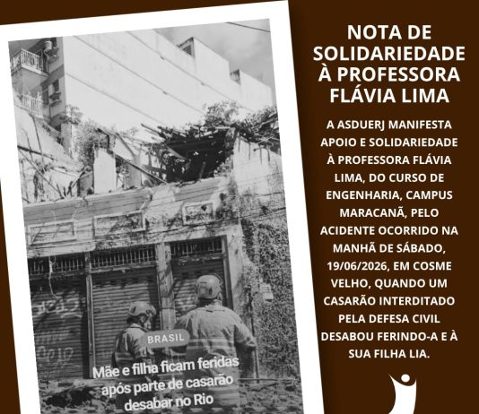 Nota de solidariedade à professora Flávia Lima